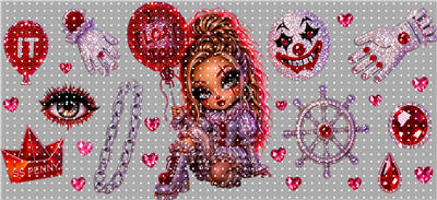 16oz Halloween-J  2586